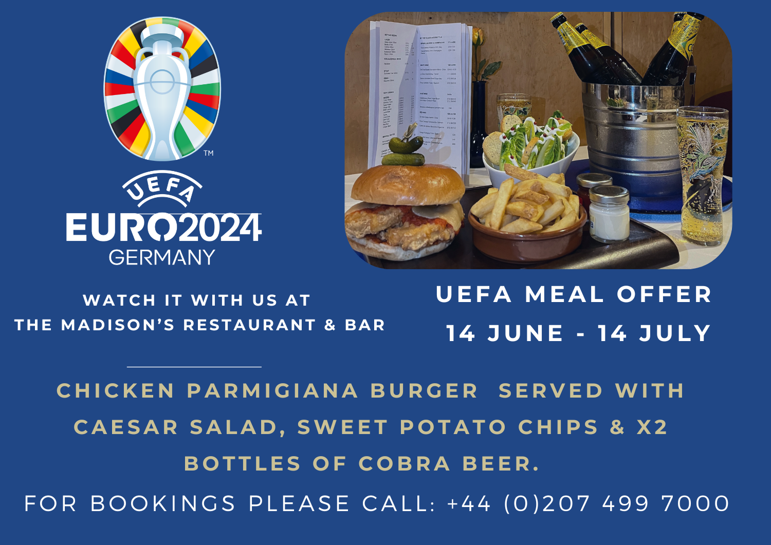 UEFA Meal Offer